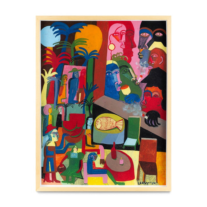 Noches en el Mar Print