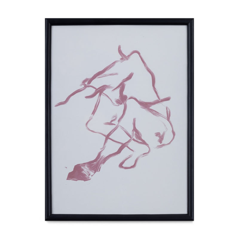 Gesto Del Cuerpo I Black Frame, 2025