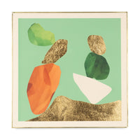 Art Print Green Background