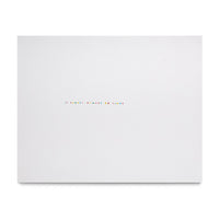 It Cannot Always Be Night, 2025