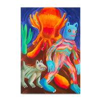 Calaca Jaguar Cruza Volcán