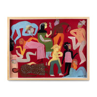 Party People Red Print