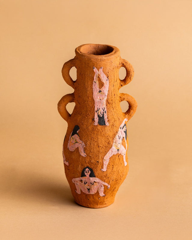 Jarrón Corpografías Rosa