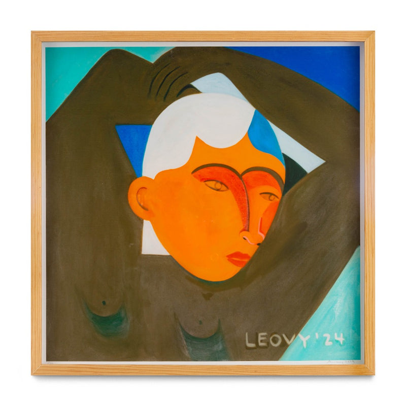 Piel Oliva Print Medium