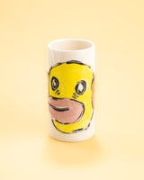 Yellow Face Vase I