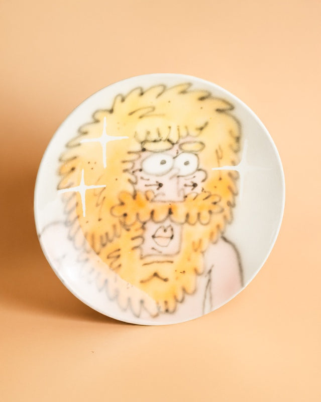 Blurry Barbas Plate, 2025